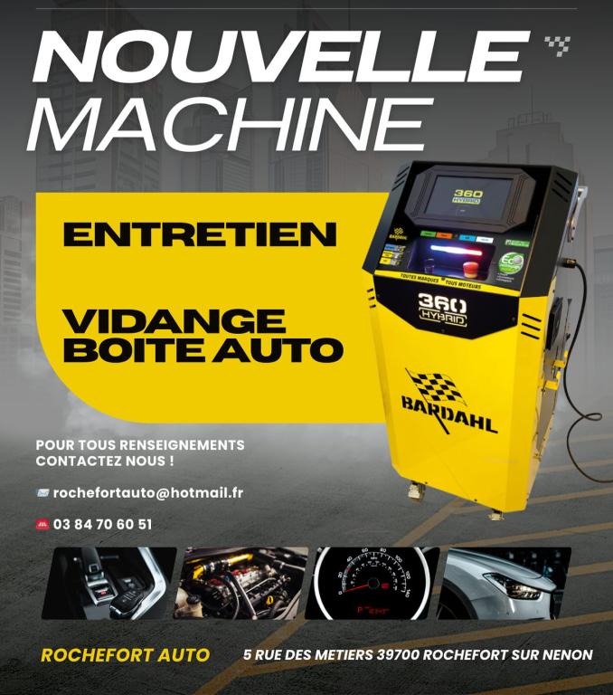vidange de boite auto